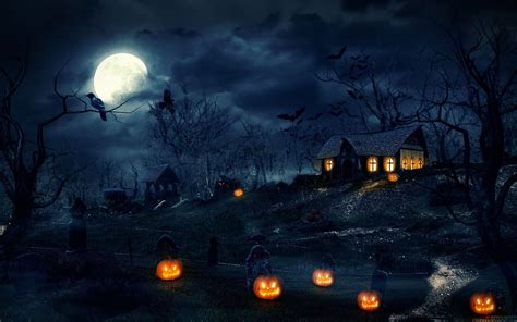 Windows Halloween Wallpapers Wallpaper Cave