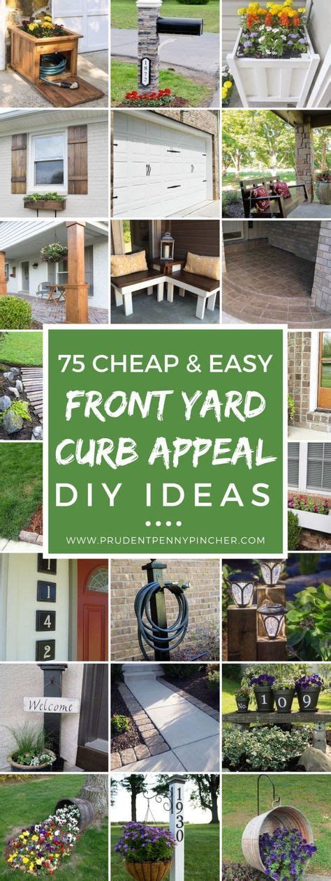 100 Cheap And Easy Front Yard Curb Appeal Ideas Front Yards Diy Yard