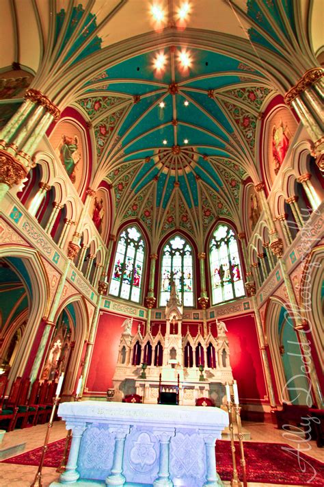 The Cathedral Of St John The Baptist Alter Savannah Architecture