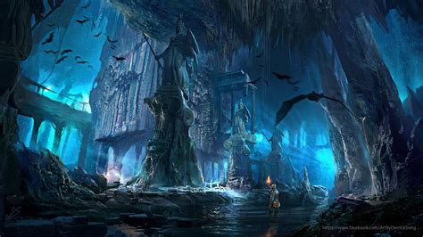 Ruined Temple 2 Environment Concept Art Derrick Song On Artstation