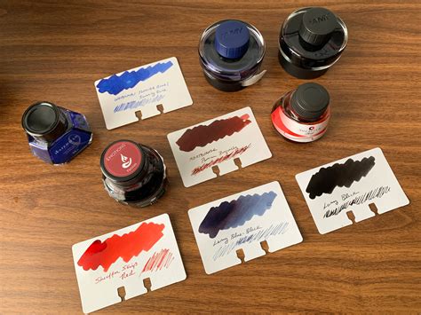 Everyday Writers The Best Fountain Pen Inks For Daily Use — The