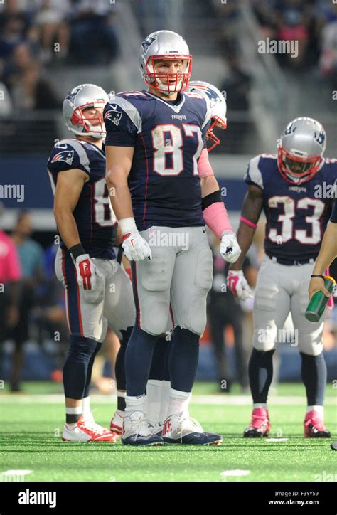 October 11 2015 New England Patriots Tight End Rob Gronkowski 87