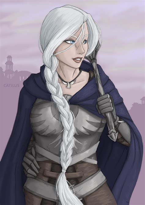 Art Oc Adrienne Clarke Protector Aasimar Grave Domain Cleric Of