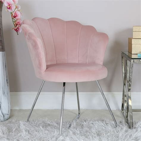 Pink Armchair And Footstool Velvet Occasional Armchair Uk Pink Velvet