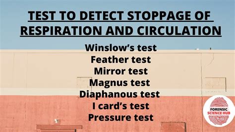 Winslow Test Magnus Test Diaphanous Test I Cards Test Feather