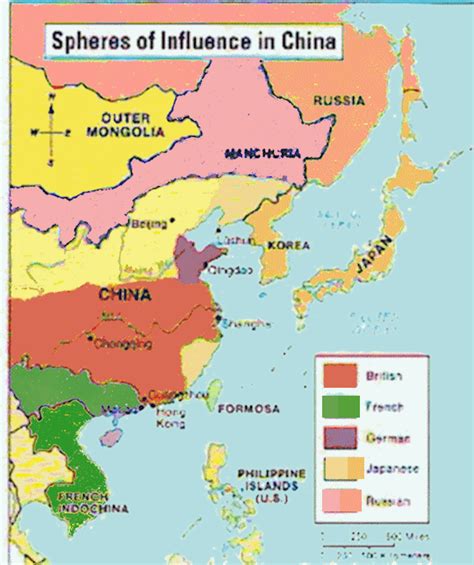 Sphere Of Influence China