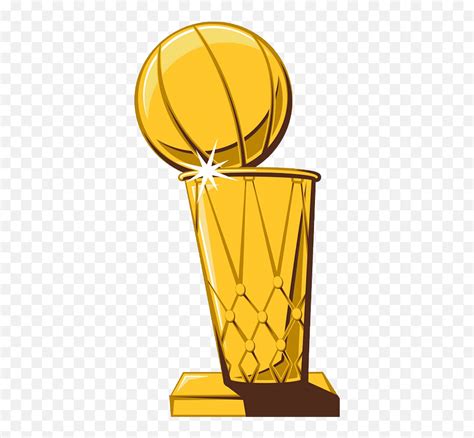 Nba Finals Trophy Clipart Vector Larry O Brien Trophy Emojinba