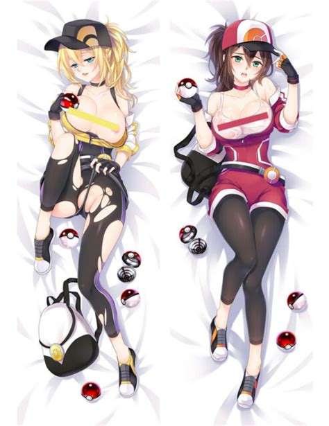 Pokemon Go Female Trainer Ver S 15050 Cm Dakimakura Body Pillow Cover Ebay