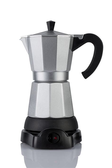 Mandarin Gear 6 Cup Electric Espresso Coffee Moka Maker Coffee