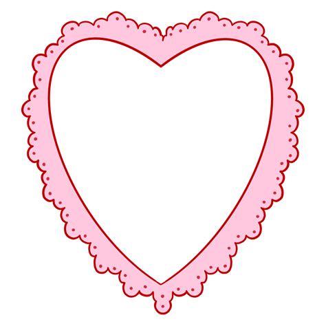 Pink Heart Frame 14968193 Png