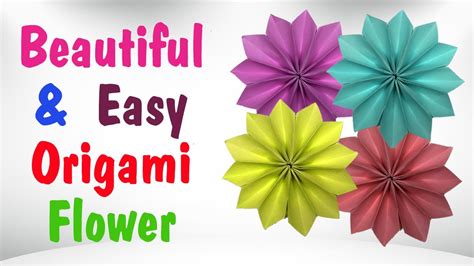 Beginner Origami Flower Jack Bispo