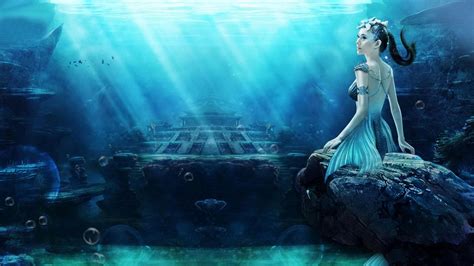 Underwater Mermaid Wallpapers - Wallpaper Cave