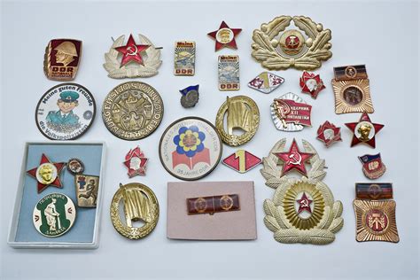 East German Military Badges And Lot 1028566 Allbids