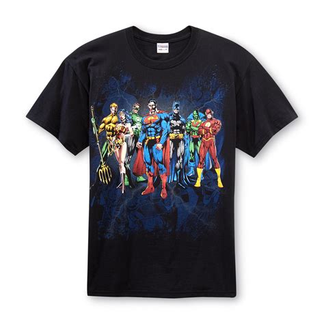 Dc Comics Justice League Mens Graphic T Shirt