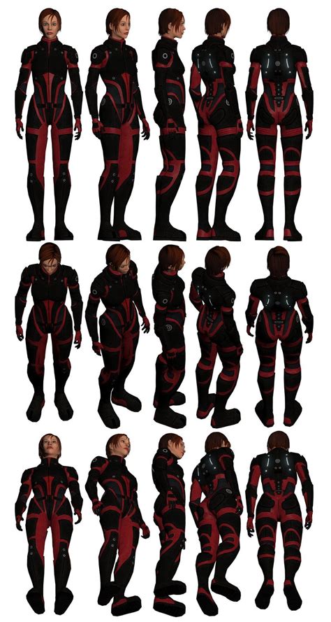 Mass Effect Colossus Armour Medium Female Ref By Troodon80 Character Concept Character Art