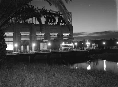 Florida Memory Nighttime View Of Florida Power Corporations Jackson