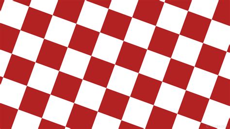 Wallpaper Red White Checkered Squares Fire Brick B22222 Ffffff