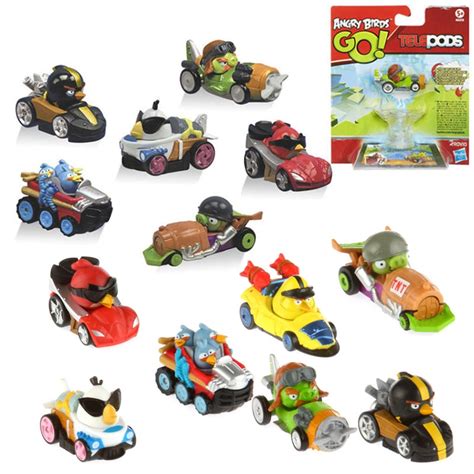 Angry Bird Karts Telepods Retoy Figures Angrybirds Go Games Doll Action