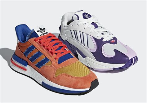 Adidas originals and dragon ball z. Adidas' First Two Dragon Ball Sneakers Are Goku & Frieza ...