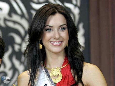miss universe 2005 natalie glebova is not the first canadian winner but she surely may be the