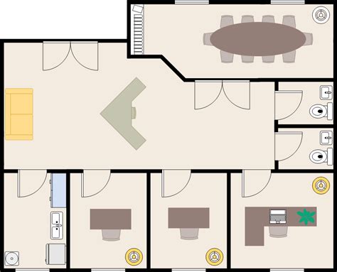 Office Floor Plan Sample ~ Office Layout Plan Bodenswasuee