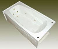 They are all two and three bedroom condos there. Mansfield Alto 3672 TFS Rectangular Bathtub