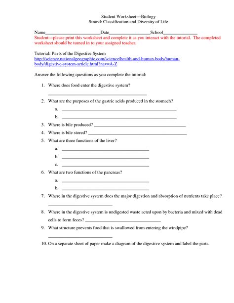 This ebooks is under topic such as section. Biology Worksheet Category Page 4 - worksheeto.com
