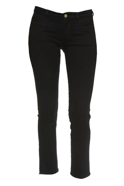 best black jeans according to elle editors flared and skinny black jeans we love