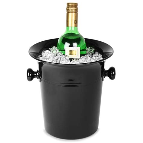 Black Acrylic Wine And Champagne Bucket Drinkstuff