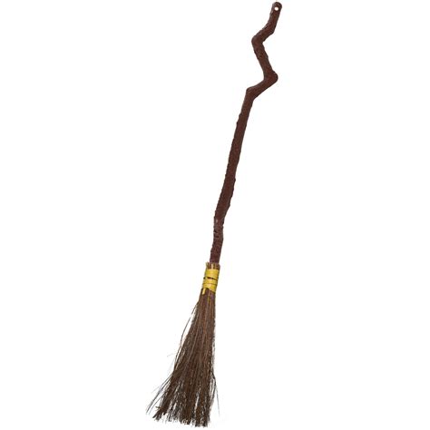 Skeleteen Witch Broomstick Costume Accessories Realistic Wizard