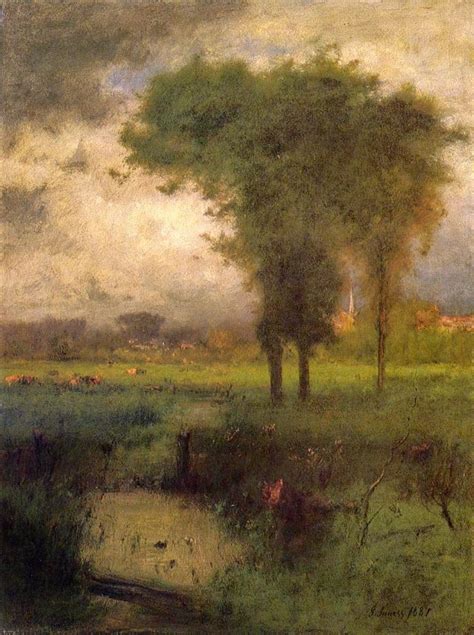 George Inness Tonalist Painter Landscape Paintings Landscape Art