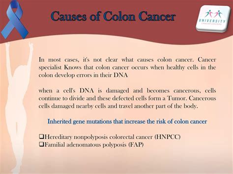 Ppt Learn Easily Symptoms Causes And Treatment Of Colon Cancer
