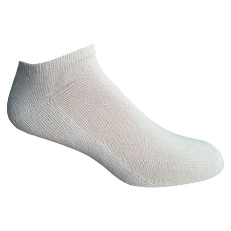 All Time Trading Mens Wholesale King Size Cotton No Show Socks Plus Size White Athletic