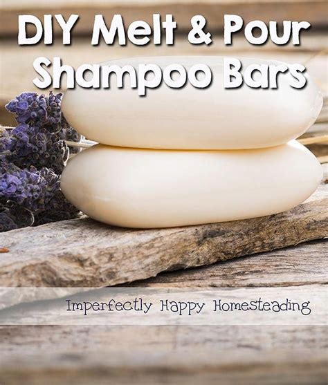 These Diy Melt And Pour Shampoo Bars Are Quick And Easy To Make Not To