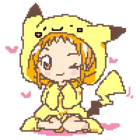 Anime Girl Pikachu