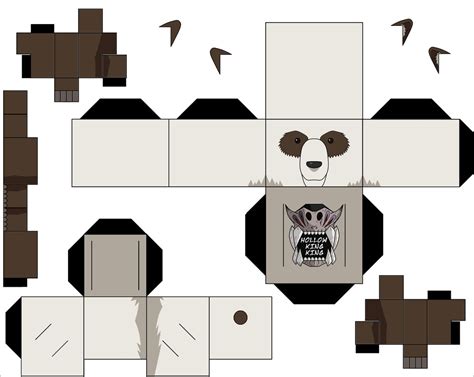 Printable Panda Papercraft Printable Papercrafts Printable Papercrafts