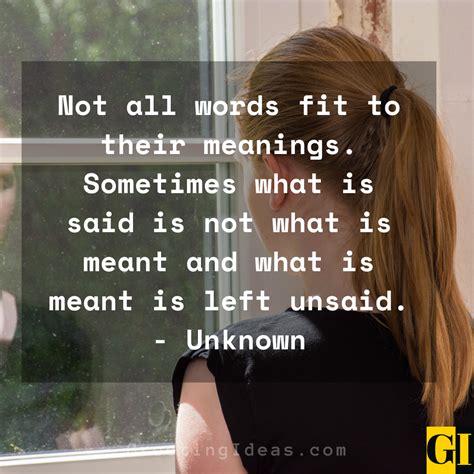 30 Best Left Unsaid Quotes And Sayings In Love And Life