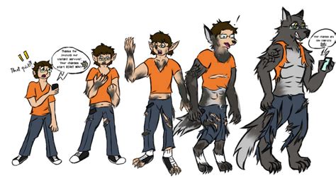 Werewolf Tfs рџclumsy Werewolf Transformation Commission By