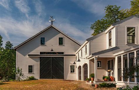 A Historical New England Farmhouse Is Restored To Its Former Glory