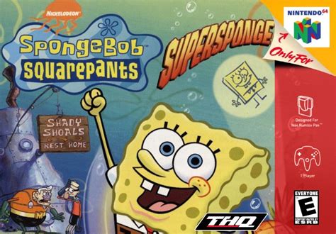 Real Fake Video Games On Twitter Spongebob Squarepants Supersponge