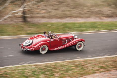 1937 Mercedes 540k Red Convertible Classic Cars Wallpapers Hd