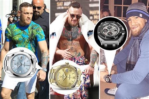 Conor Mcgregors £1million Plus Watch Collection With Timepieces From