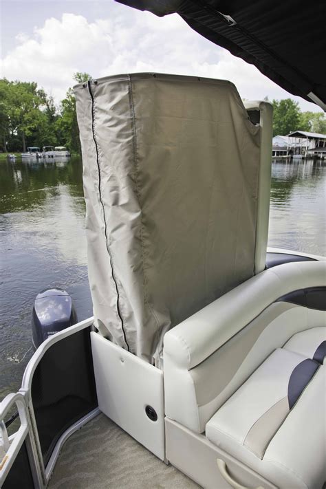Pontoon Boat Accessories Changing Room | Pontoon boat accessories, Boat