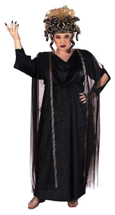 Black Medusa Plus Size Greek Costume Mr Costumes