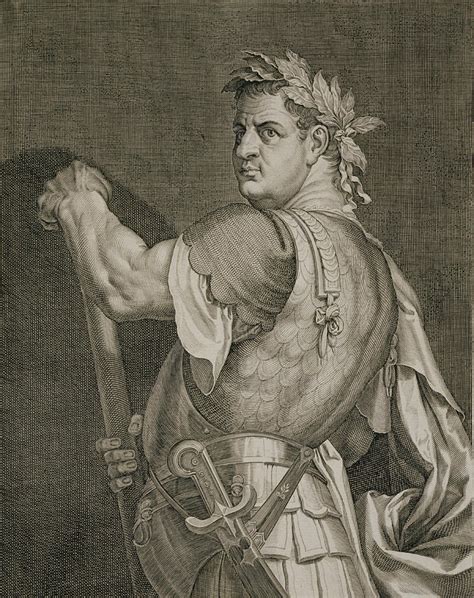 D Titus Vespasian Emperor Of Rome Drawing By Titian