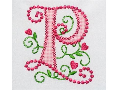 P alphabet design,, and discover more than 27 million professional graphic resources on freepik. Cute Letter P Alphabet for Lil Princess Hearts Applique