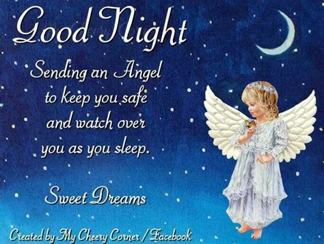 Angels Good Night Messages