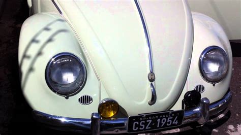 Vw Fusca 1954 Oval Window Youtube