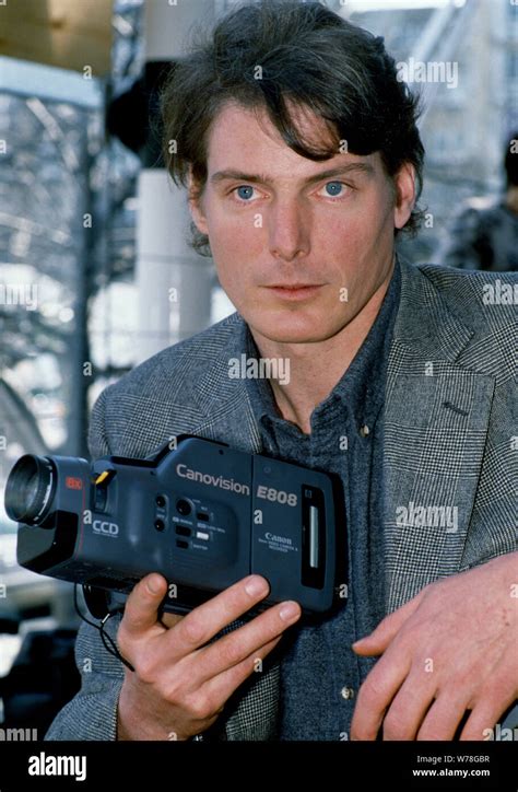 Superman Actor Christopher Reeve Stock Photo Alamy