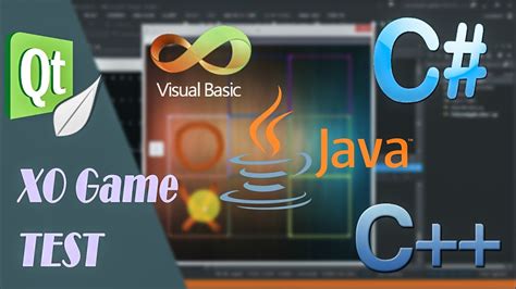Xo Game Test Java C C Python Vb By Med
